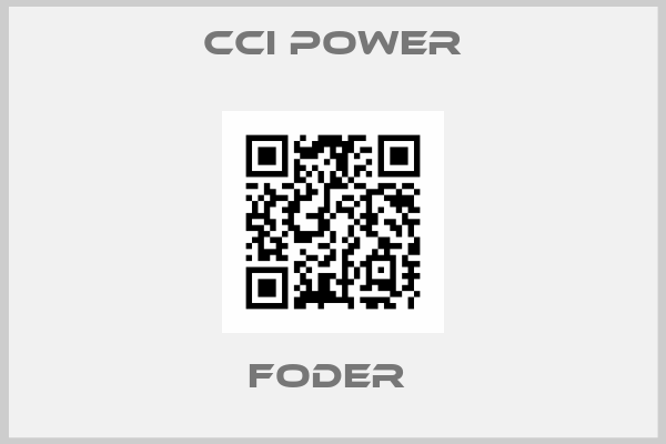 Cci Power-FODER 