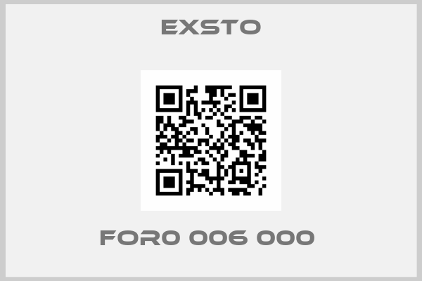 Exsto-FOR0 006 000 