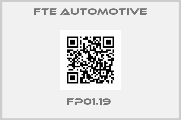 FTE Automotive-FP01.19 