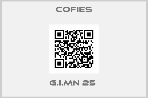 Cofies-G.I.MN 25 