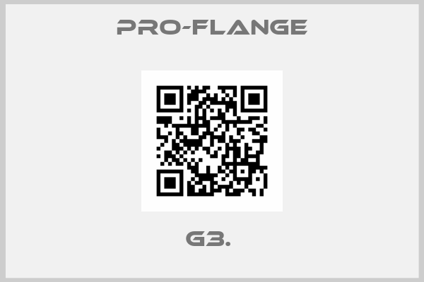 Pro-Flange-G3. 