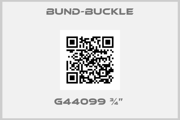 Bund-Buckle-G44099 ¾” 