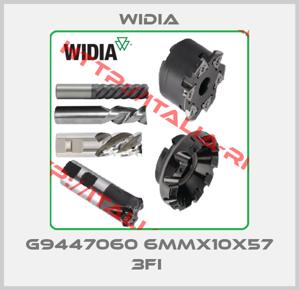 Widia-G9447060 6MMX10X57 3FI 
