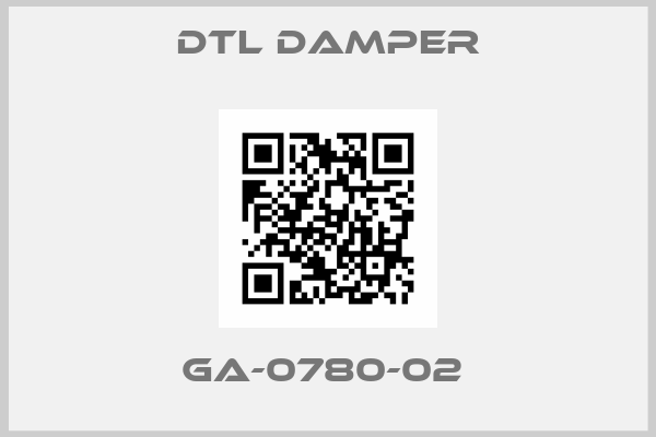 DTL Damper-GA-0780-02 