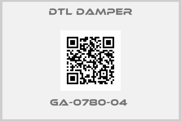 DTL Damper-GA-0780-04 