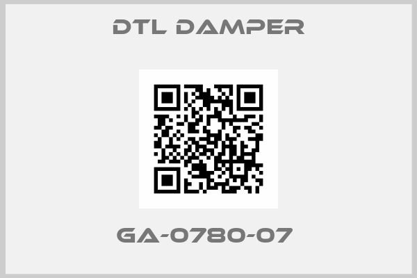 DTL Damper-GA-0780-07 