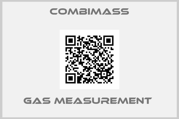 Combimass-GAS MEASUREMENT 