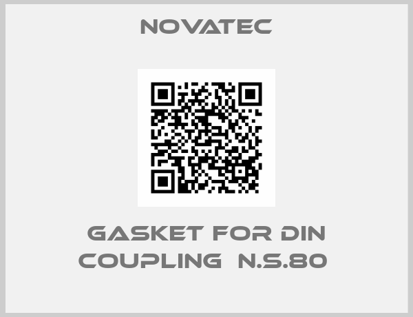 Novatec-GASKET FOR DIN COUPLING  N.S.80 
