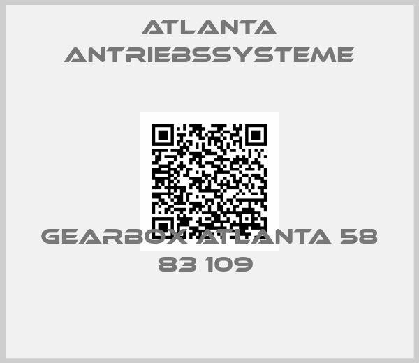 Atlanta Antriebssysteme-GEARBOX ATLANTA 58 83 109 