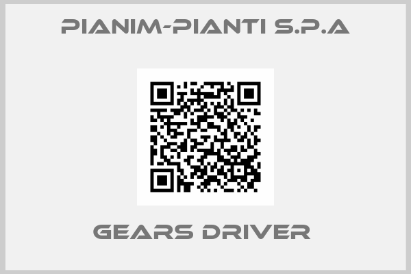 Pianim-Pianti S.P.A-GEARS DRIVER 