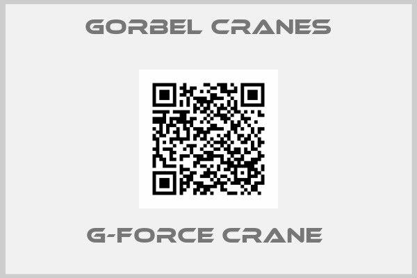 Gorbel Cranes-G-FORCE CRANE 