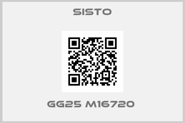 Sisto-GG25 M16720 