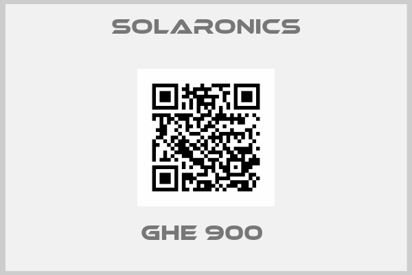 Solaronics-GHE 900 
