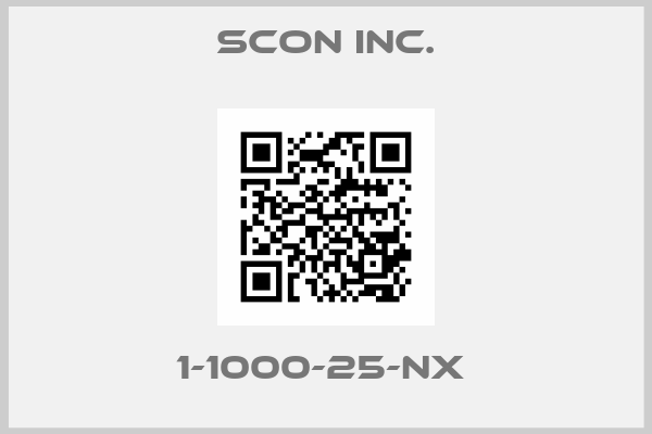 SCON INC.-1-1000-25-NX 