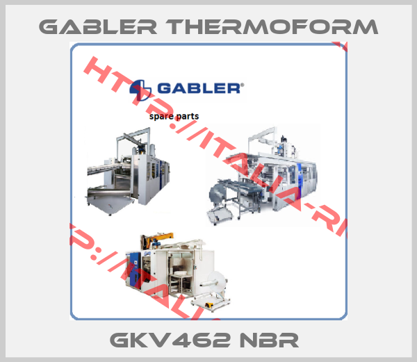 GABLER Thermoform-GKV462 NBR 