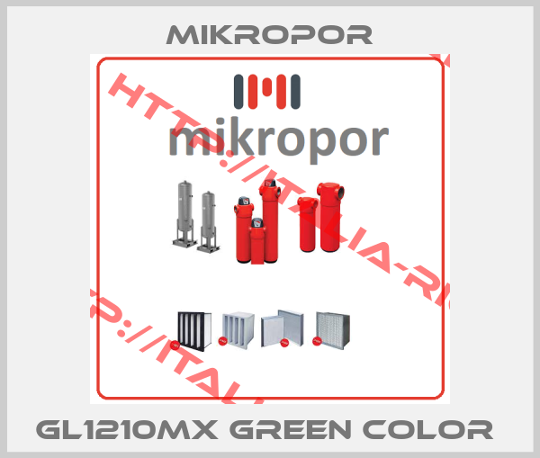 Mikropor-GL1210MX green color 