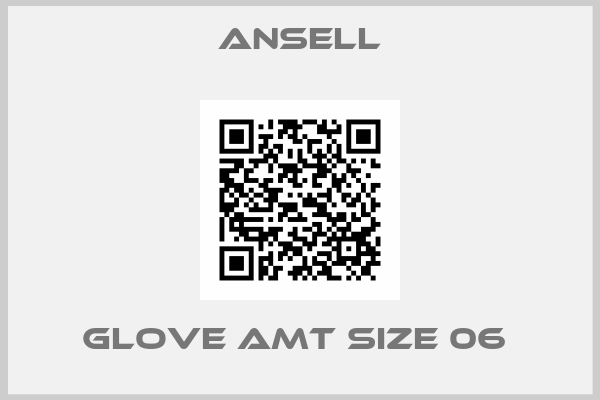 Ansell-GLOVE AMT SIZE 06 