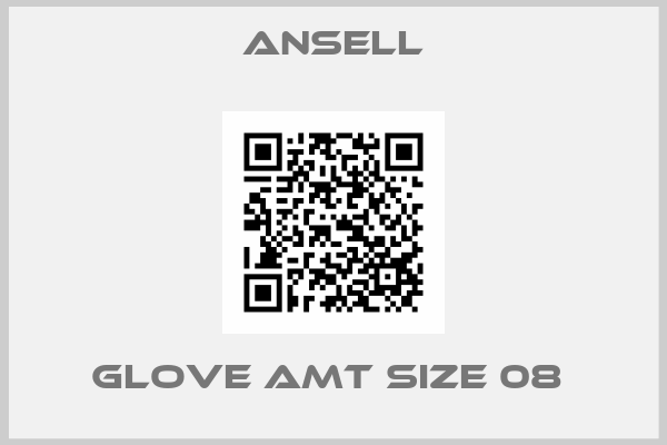 Ansell-GLOVE AMT SIZE 08 