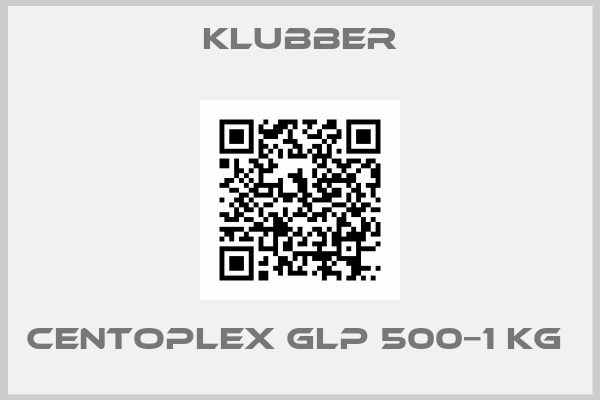 Klubber-CENTOPLEX GLP 500−1 KG 