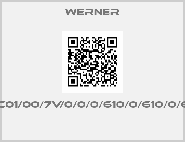 Werner-GMA-C01/00/7V/0/0/0/610/0/610/0/610/25 