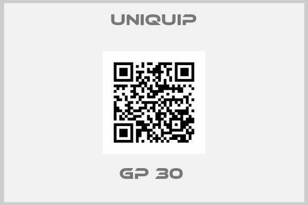 Uniquip-GP 30 