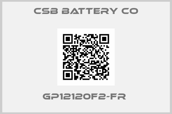 CSB Battery Co-GP12120F2-FR 