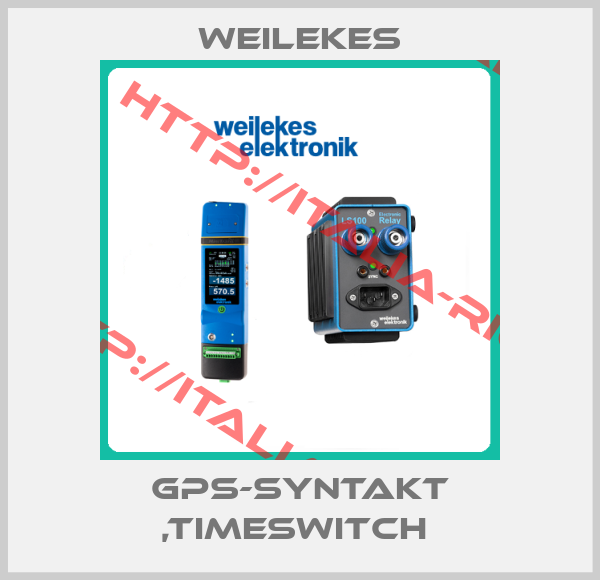 Weilekes-GPS-SYNTAKT ,TIMESWITCH 
