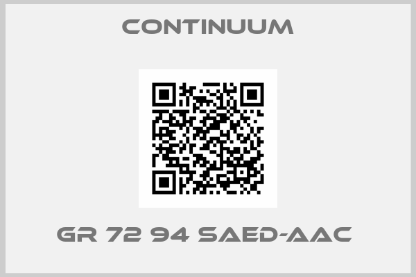 Continuum-GR 72 94 SAED-AAC 