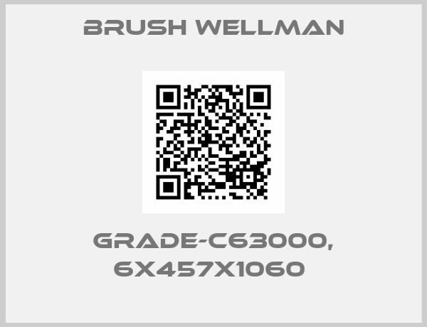 Brush Wellman-GRADE-C63000, 6X457X1060 