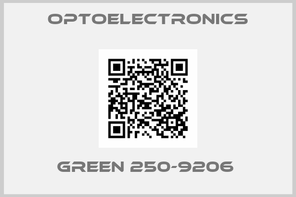 Optoelectronics-GREEN 250-9206 