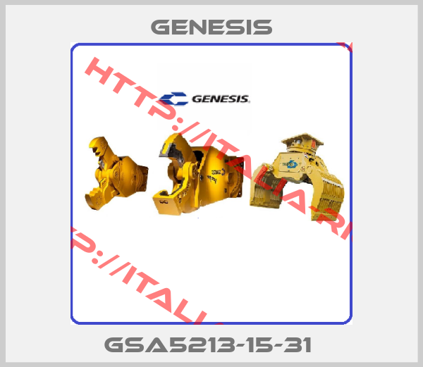 Genesis-GSA5213-15-31 