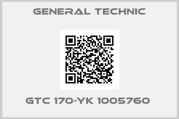 General Technic-GTC 170-YK 1005760 