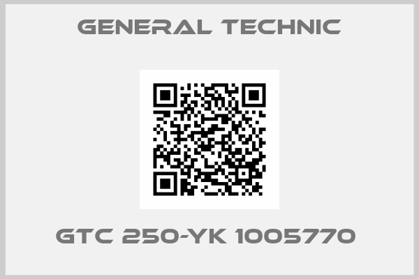 General Technic-GTC 250-YK 1005770 
