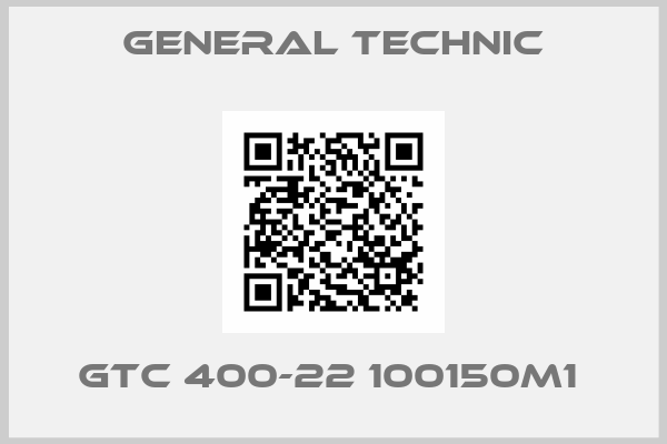 General Technic-GTC 400-22 100150M1 