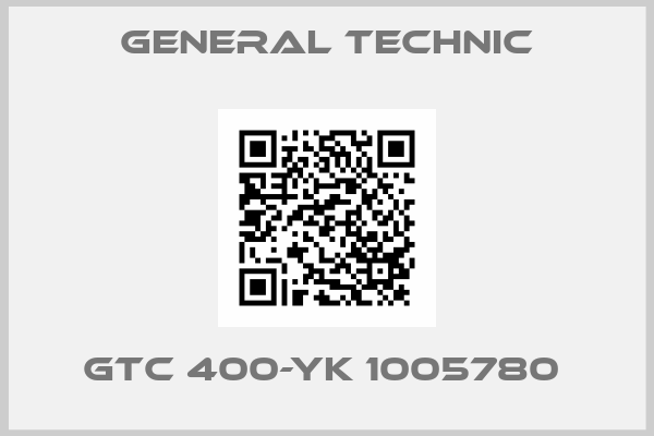 General Technic-GTC 400-YK 1005780 