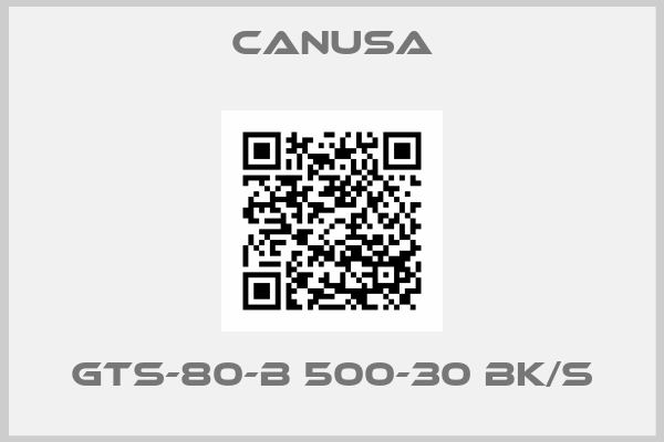 CANUSA-GTS-80-B 500-30 BK/S