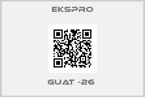 EKSPRO-GUAT -26 
