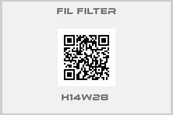 Fil Filter-H14W28 