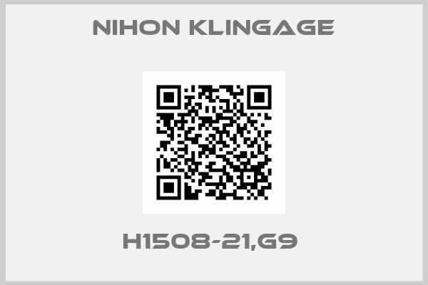 Nihon klingage-H1508-21,G9 