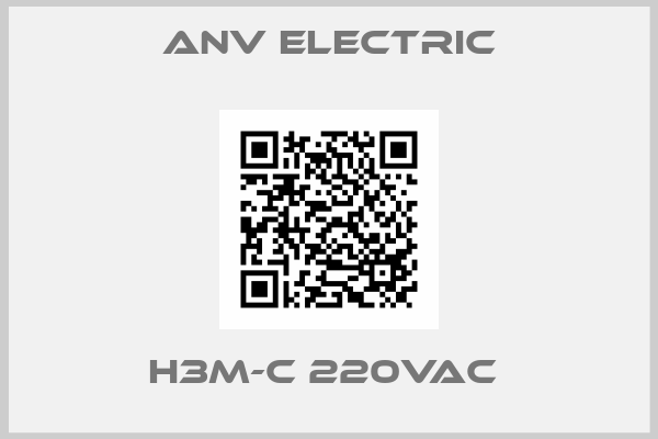 ANV Electric-H3M-C 220VAC 