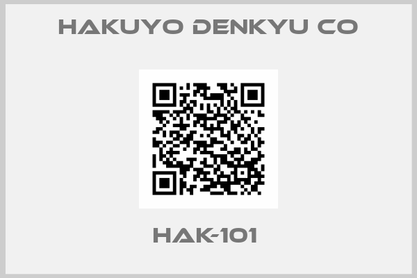 HAKUYO DENKYU Co-HAK-101 