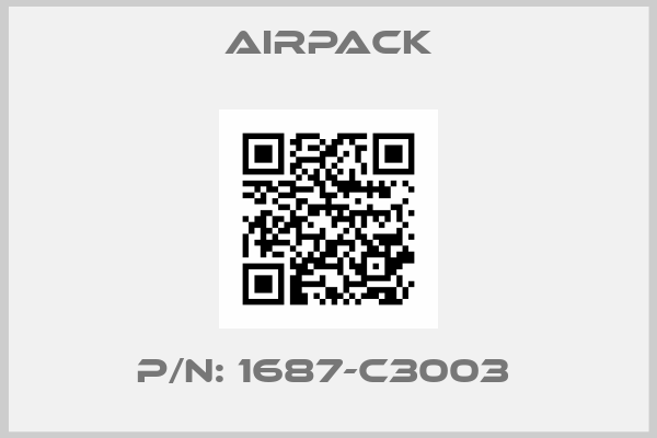 AIRPACK-P/N: 1687-C3003 