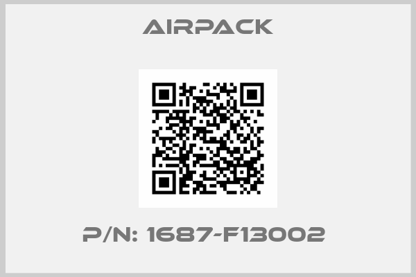 AIRPACK-P/N: 1687-F13002 