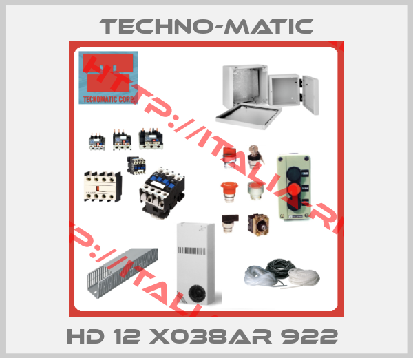 Techno-Matic-HD 12 X038AR 922 