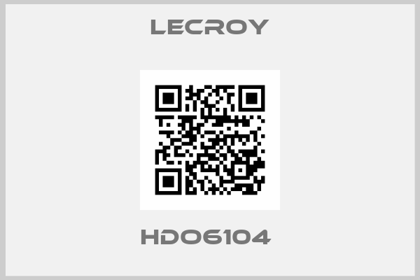 Lecroy-HDO6104 