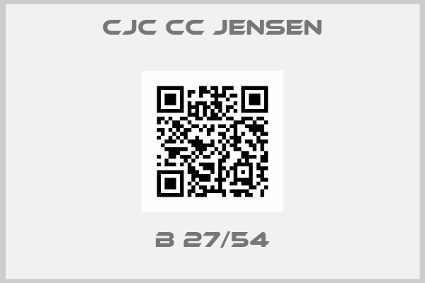 cjc cc jensen-B 27/54