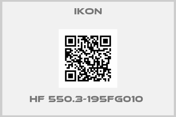 Ikon-HF 550.3-195FG010 