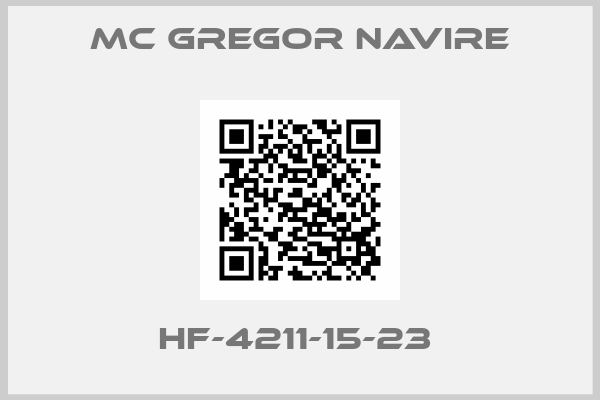 MC GREGOR NAVIRE-HF-4211-15-23 