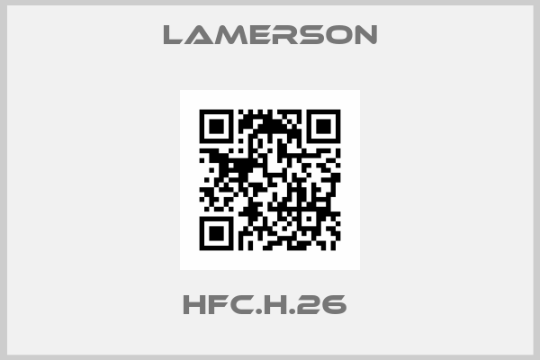 LAMERSON-HFC.H.26 