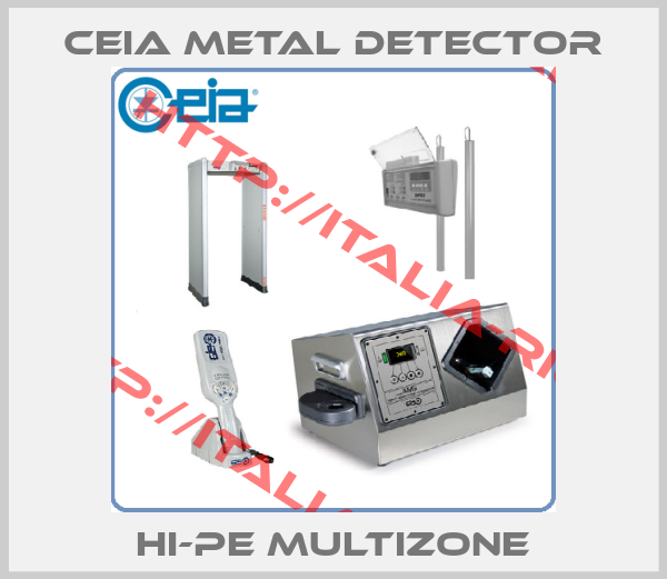 CEIA METAL DETECTOR-HI-PE Multizone